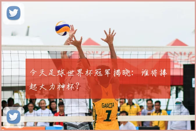 今天足球世界杯冠军揭晓:谁将捧起大力神杯?