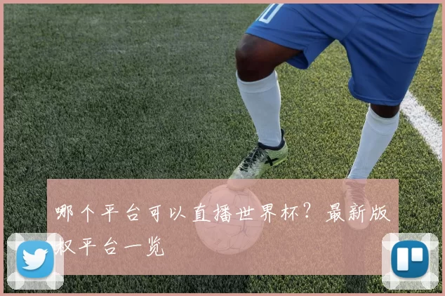 哪个平台可以直播世界杯？最新版权平台一览