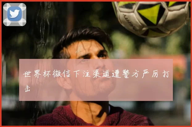 世界杯微信下注渠道遭警方严厉打击